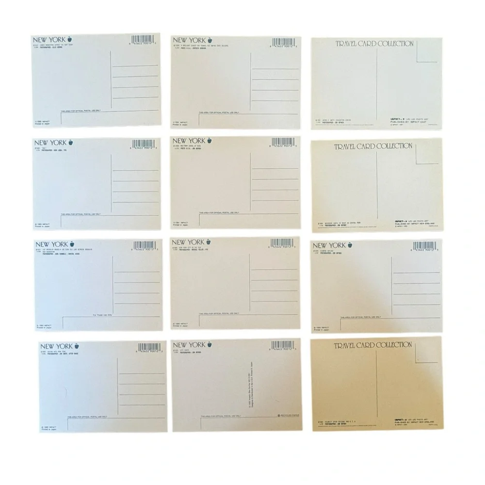 New York Cityscape Postcard Set